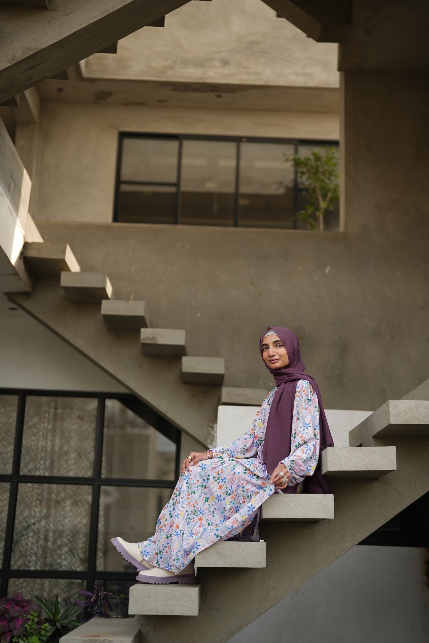 Long dress- Lilac