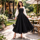 Georgette Pinterest Inspired Long Dress for Women – Elegant Flowy Maxi Dress