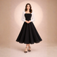 Georgette Pinterest Inspired Long Dress for Women – Elegant Flowy Maxi Dress