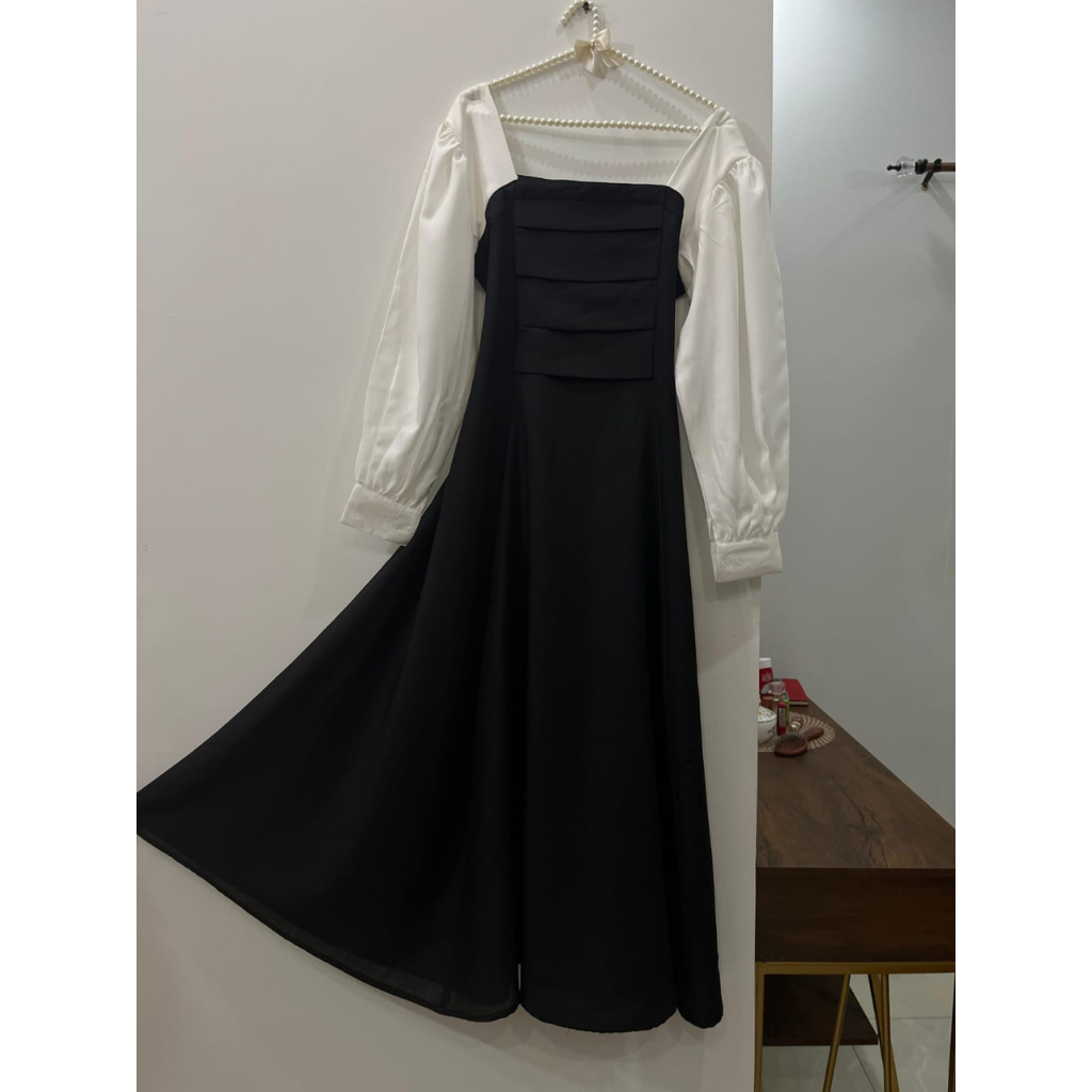 Georgette Pinterest Inspired Long Dress for Women – Elegant Flowy Maxi Dress