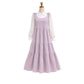 Korean Inspired Crushed Georgette Maxi Dress with Cotton Shirt – Pinterest Style Layered Outfit for Women