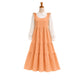 Korean Inspired Crushed Georgette Maxi Dress with Cotton Shirt – Pinterest Style Layered Outfit for Women