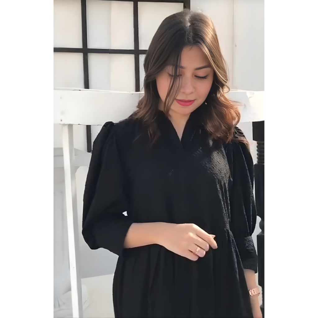 Midnight Elegance – Cotton Chicken Kari Long Dress