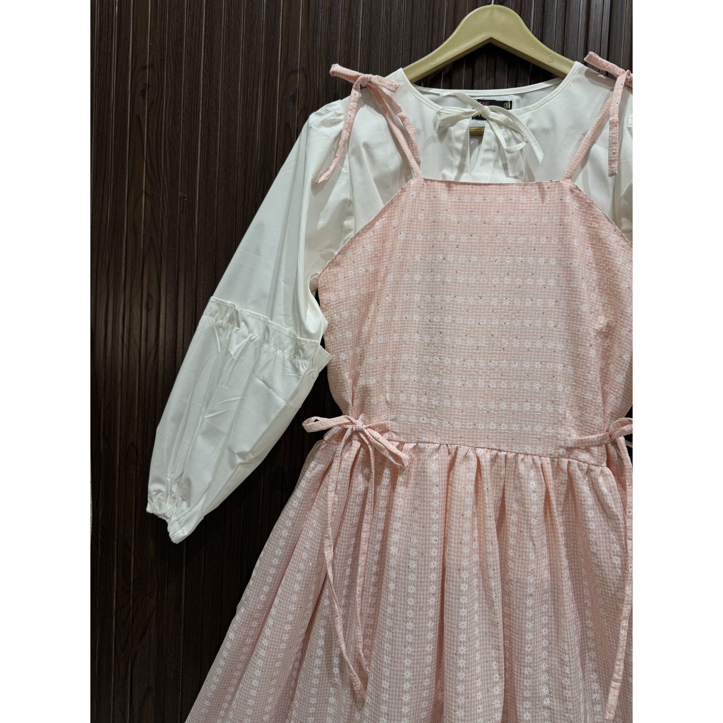 Stuff Mix Summer Cotton Dress | Korean Inspired | 4 Colors | Puff Sleeve