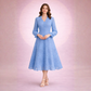 Imported Qureshia Long Dress for Women – Elegant Embroidered Maxi Dress with Malai Lining