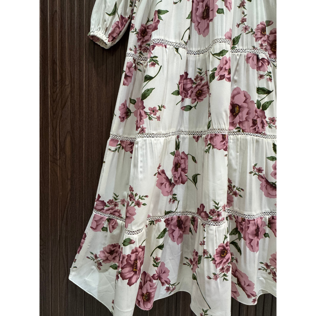 Soft Georgette Floral Long Dress