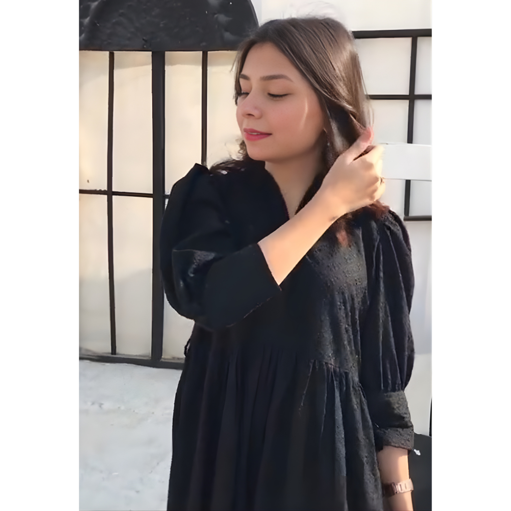 Midnight Elegance – Cotton Chicken Kari Long Dress