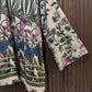 Tropical Garden Printed Lawn Top