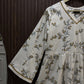 Ivory Bloom Printed Cotton Top