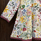 Multi Floral Printed Cotton Angrakha