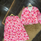 Premium Lawn Chicken Kari 3 Piece Set – Pink Floral