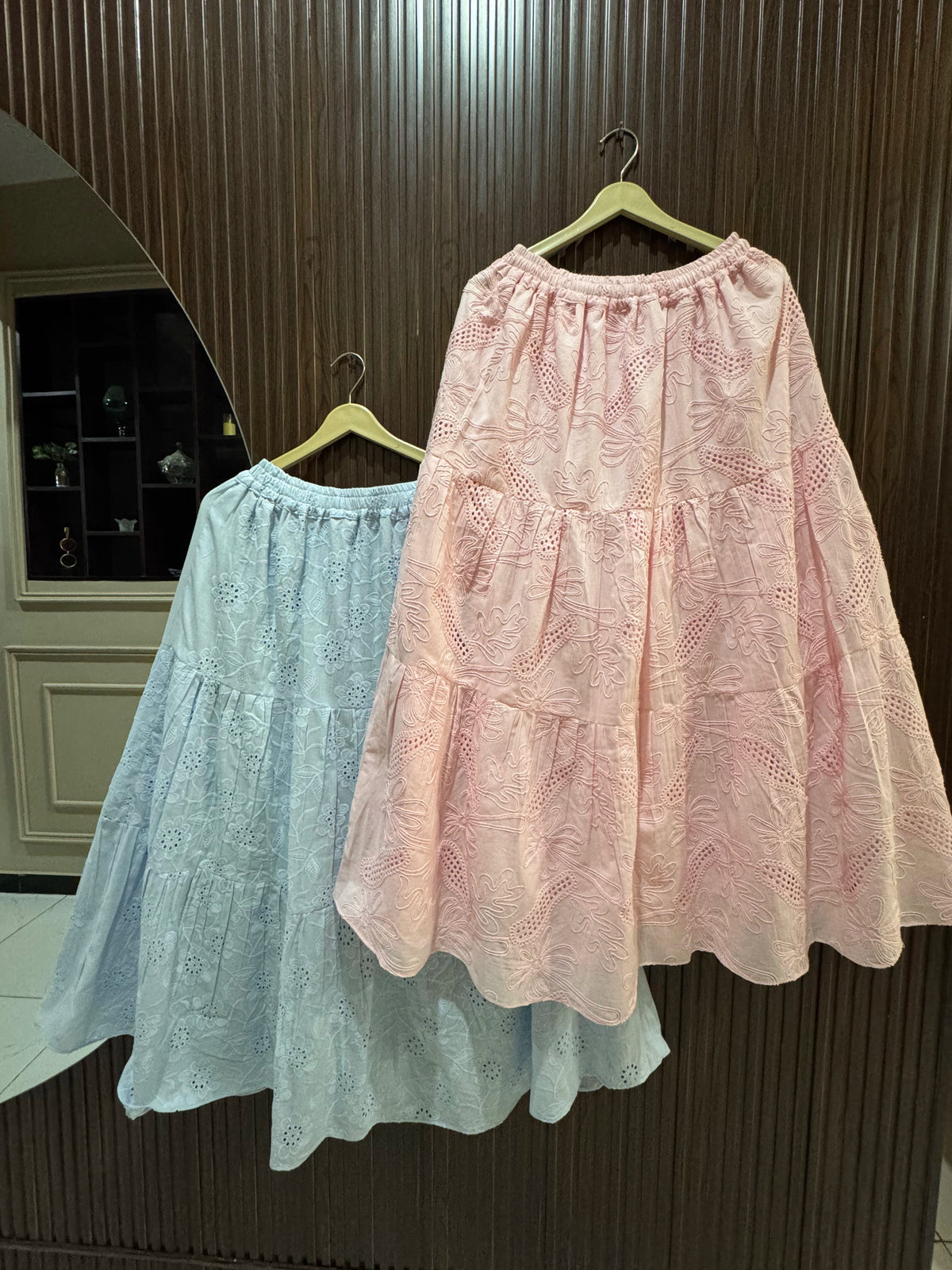 Premium Lawn Chicken Kari Skirt Top Set