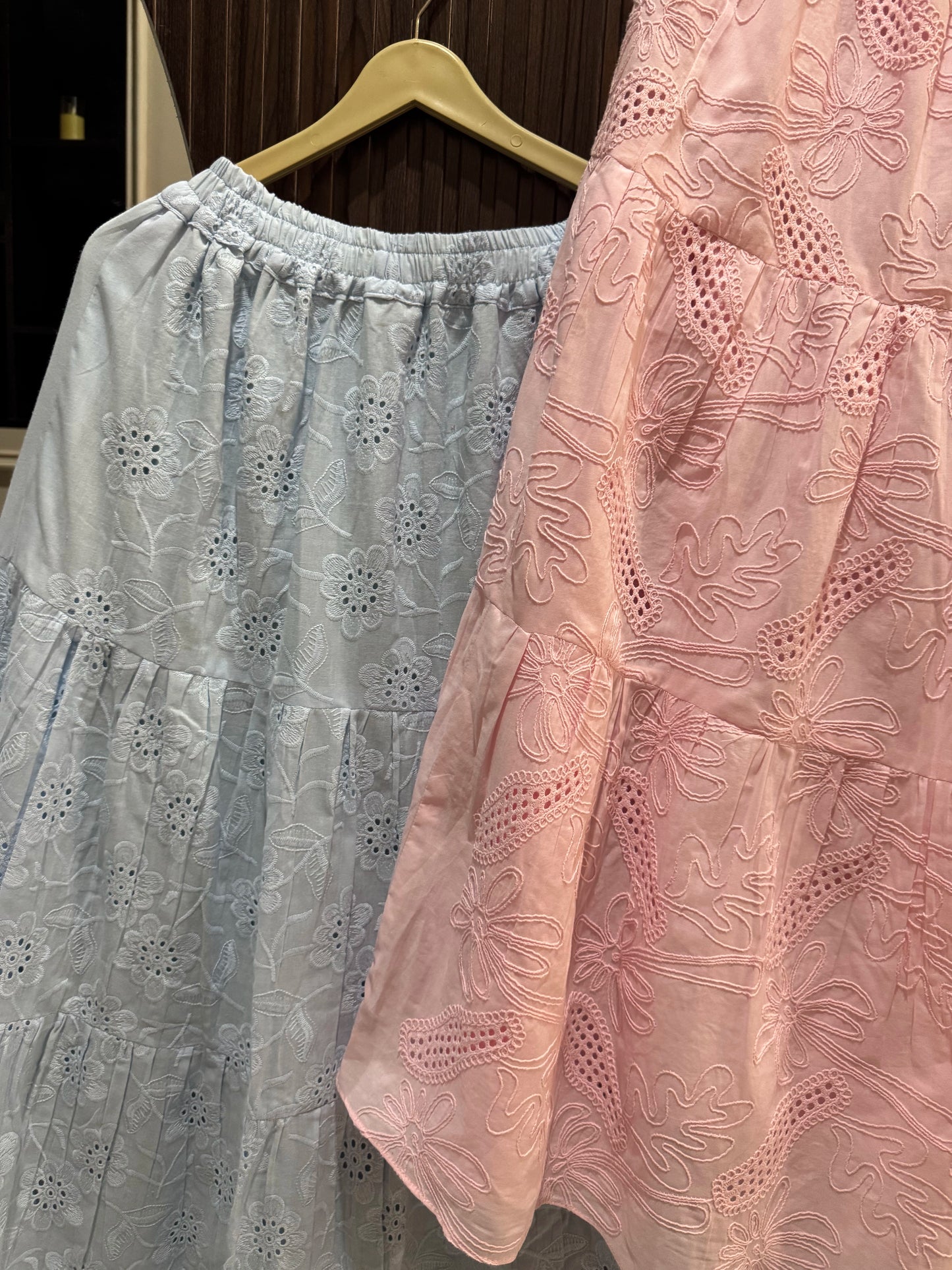Premium Lawn Chicken Kari Skirt Top Set