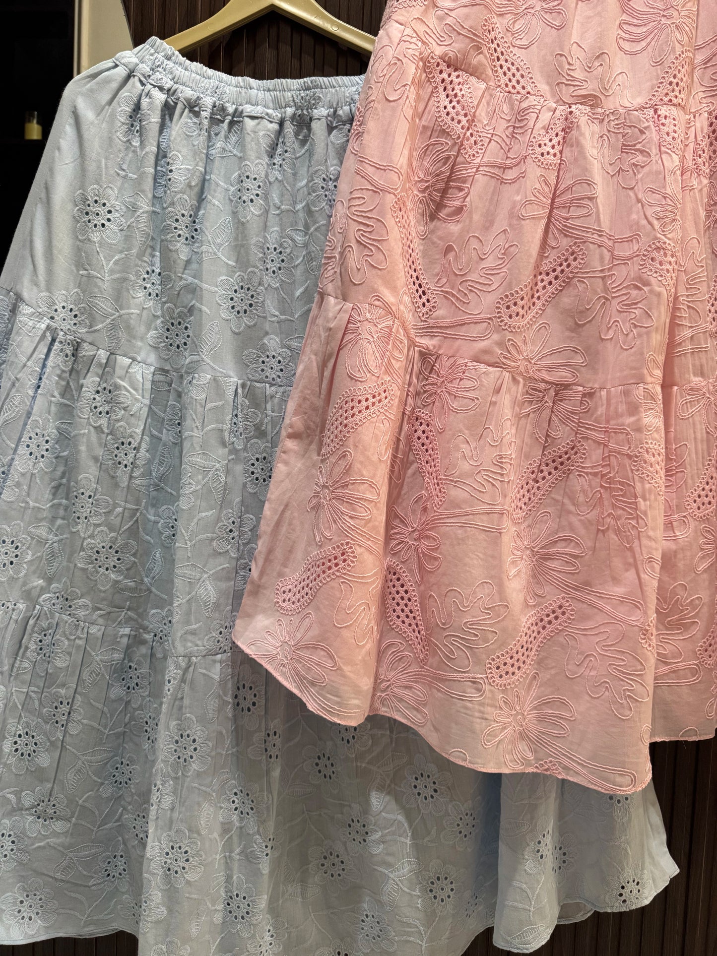 Premium Lawn Chicken Kari Skirt Top Set