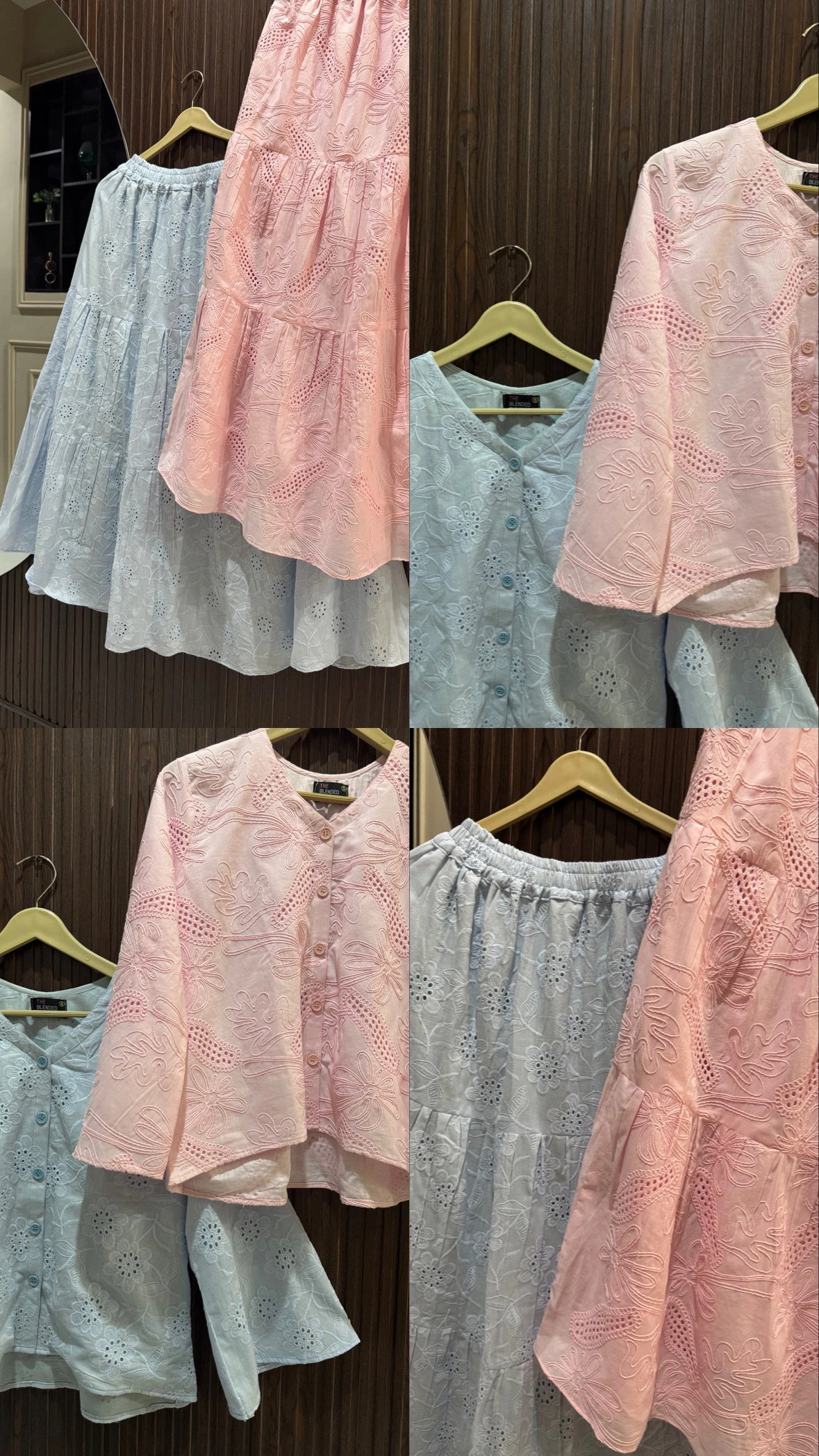 Premium Lawn Chicken Kari Skirt Top Set