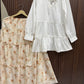 Soft Blossom – Chiffon Skirt & Crepe Georgette Top