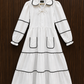 Soft Textured Georgette Long Dress for Women