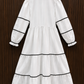 Soft Textured Georgette Long Dress for Women