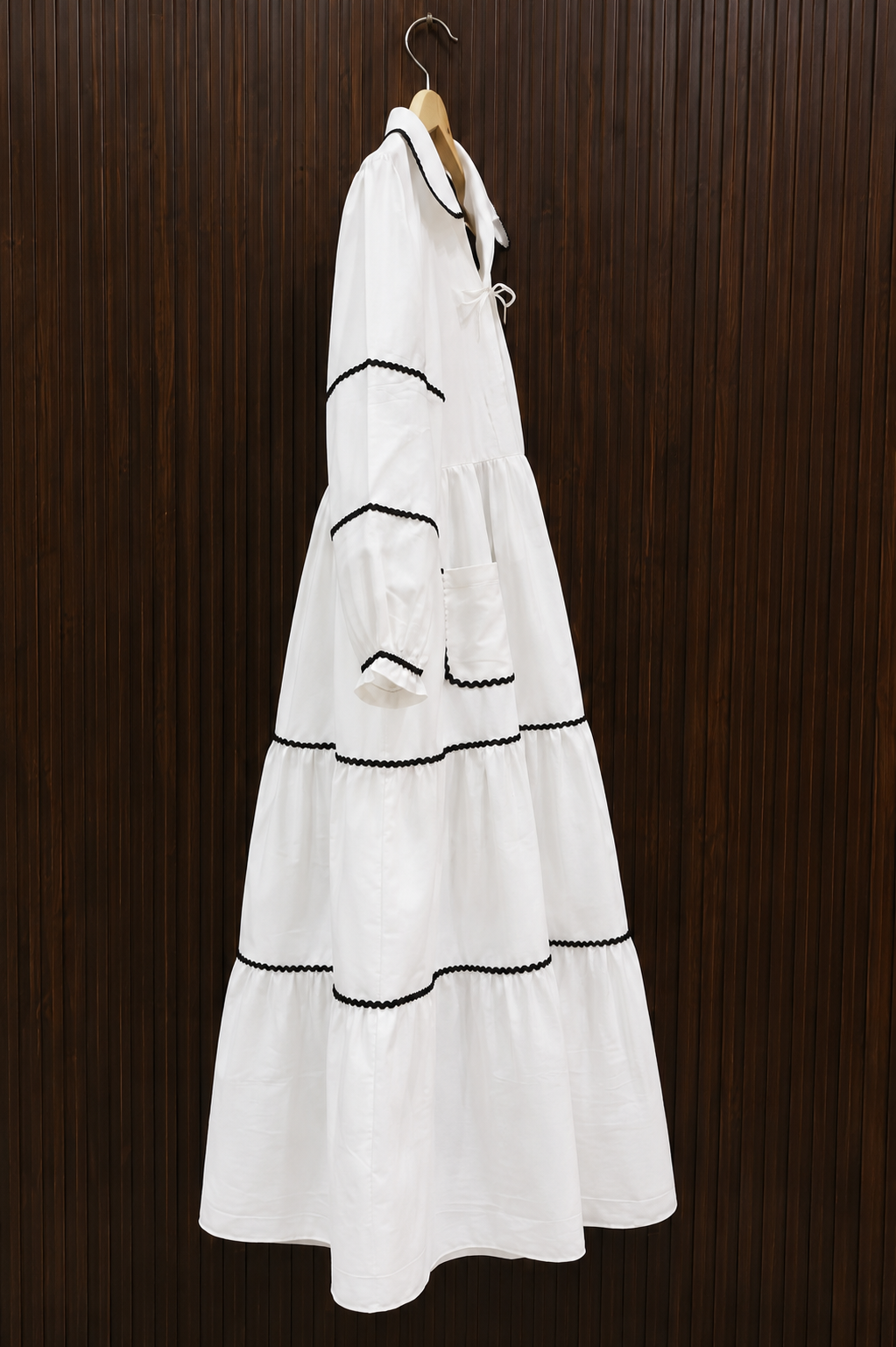 Soft Textured Georgette Long Dress for Women