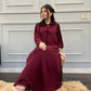 Elegant Sleeveless Maxi Dress for Women –  With Bow Top