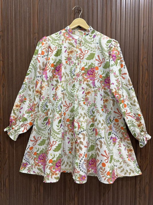 Stylish Lawn Short Tops for Women – Printed Summer Tops