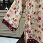 Floral Printed Stuff Lawn Double Corset Kurti Set