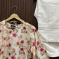 Floral Printed Stuff Lawn Double Corset Kurti Set