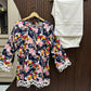 Soft Linen Corset Kurti with Cotton Flapper Trouser