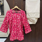 Printed Stuff Lawn Corset Kurti with Cotton Flapper Trouser