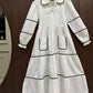 Soft Textured Georgette Long Dress for Women