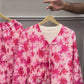 Premium Lawn Chicken Kari 3 Piece Set – Pink Floral